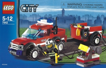 INS7942-G 7942 BOUWBESCHRIJVING- Off Road Fire Rescue gebruikt *