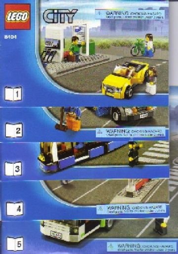 INS8404-G 8404 BOUWBESCHRIJVING- Public Transport (5 boekjes) gebruikt *