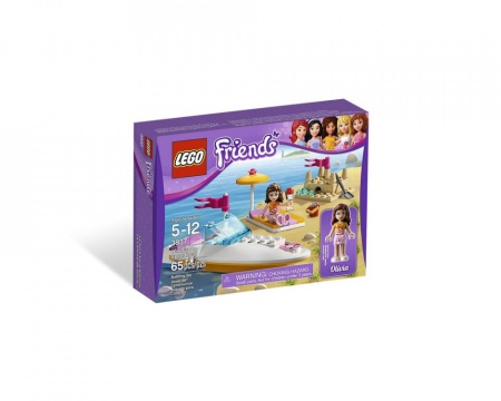 Set 3937-G Olivia's Speedboat gebruikt
