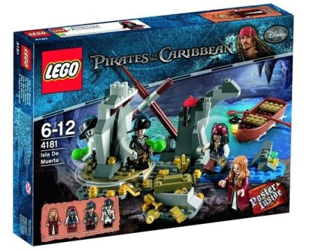 Set 4181 - Pirates of the Caribbean: Isla de la Muerta- Nieuw