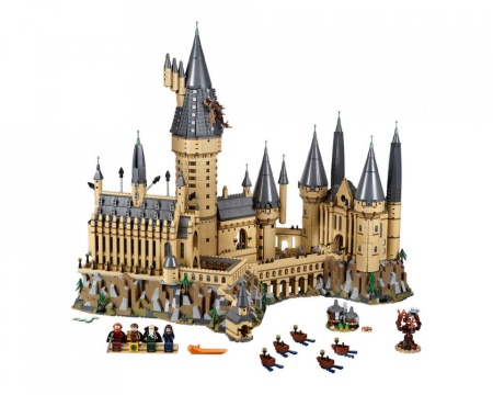 Set 71043-GB - Hogwarts Castle gebruikt deels gebouwd *B036