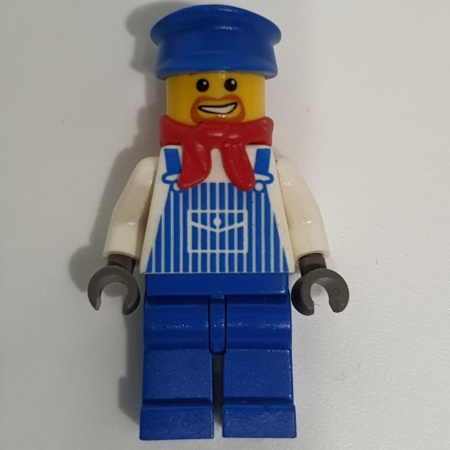 trn131G Machinist Max met donkergrijze handen gebruikt *0M0000