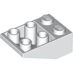 3747-1 Omgekeerde dakpan 33 graden 2x3 wit NIEUW *1L000