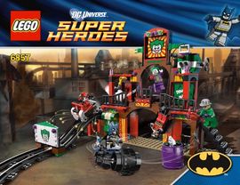 Set 6857 - Super Heroes: The Dynamic Funhouse Escape- Nieuw