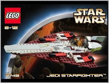 Set 7143 - Star Wars: Jedi Starfighter- Nieuw