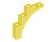 2339-3G Steen, halve boog 1x5x4 (trapsgewijs) geel gebruikt *1L258+260