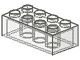 3001-12 Steen 2x4 transparant NIEUW *5K0000