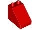 63871-5 DUPLO dakpan 3x2x2 rood NIEUW *
