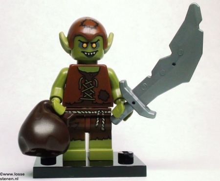 col13-5 Goblin met zwaard en zak NIEUW *0M0000
