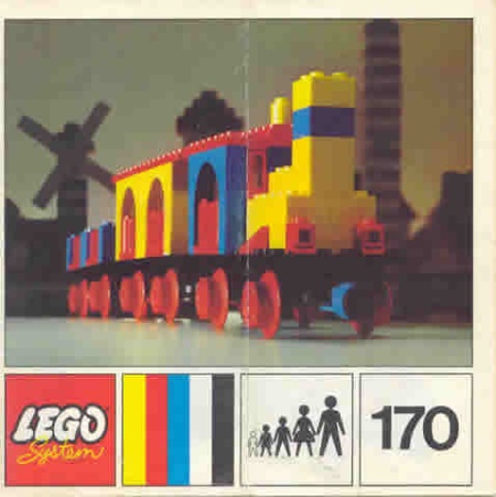 INS170-1--G 170 BOUWBESCHRIJVING Push Along Play Train gebruikt *LOC RBS