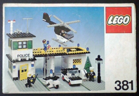 INS381-2-G 381 BOUWBESCHRIJVING Police Headquarters gebruikt *LOC RB