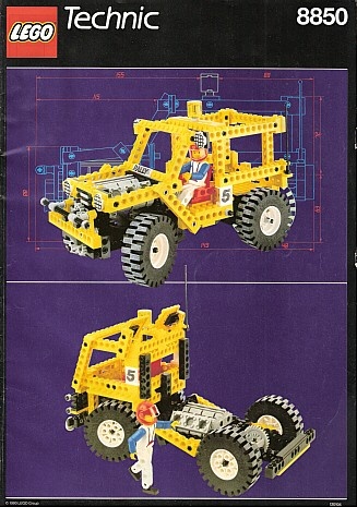 INS8850-G 8850 BOUWBESCHRIJVING- Rally Support Truck gebruikt *