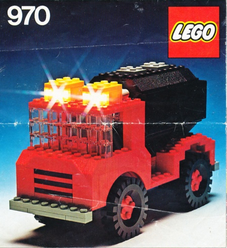 INS970-G 970 BOUWBESCHRIJVING- Lighting Bricks gebruikt *LOC RB