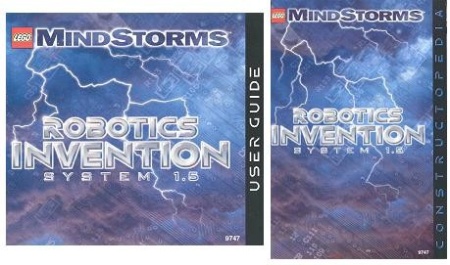 INS9747-G 9747 BOUWBESCHRIJVING- Robotocs Invention System 1.5 gebruikt *