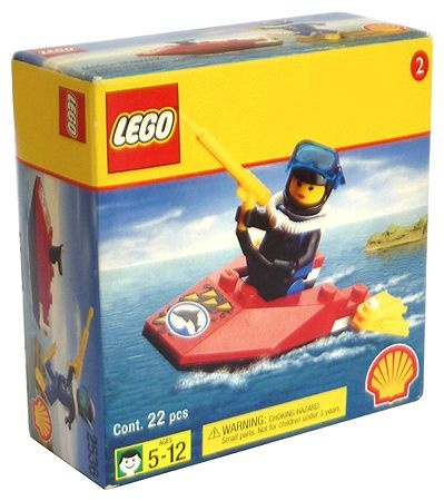 Set 2536 - Town: Divers Jet Ski- Nieuw