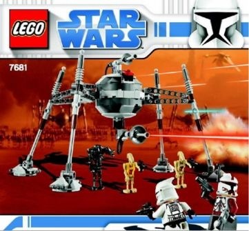 Set 7681 - Star Wars: Separatist Spider Droid- Nieuw