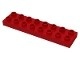 44524-5 DUPLO plaat 2x8 rood NIEUW *