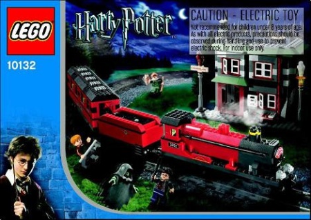 INS10132-G 10132 BOUWBESCHRIJVING- Motorized Hogwarts Express gebruikt *