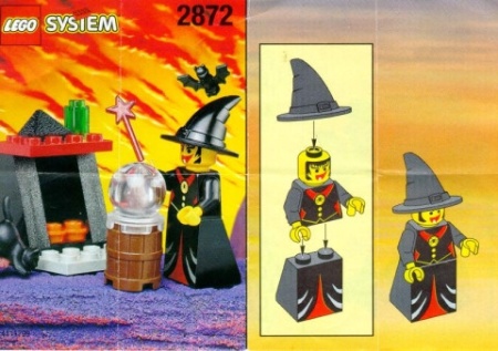 INS2872-G 2872 BOUWBESCHRIJVING- Witch and Fireplace gebruikt *LOC RBS
