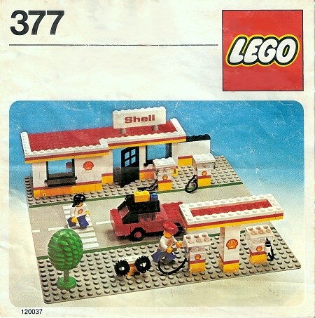 INS377-G 377 BOUWBESCHRIJVING Shell Service station gebruikt *LOC RB