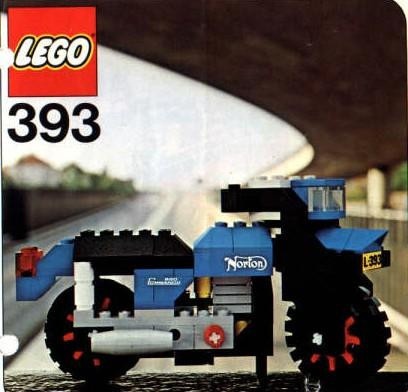 INS393-G 393 BOUWBESCHRIJVING Norton motor gebruikt *LOC RB
