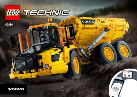 INS42114 42114 BOUWBESCHRIJVING- 6x6 Volvo actuated Hauler NIEUW *