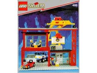 INS4555-G 4555 BOUWBESCHRIJVING- Cargo Station gebruikt *LOC RBS