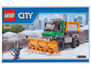 INS60083-G 60083 BOUWBESCHRIJVING- Snowplow truck gebruikt *