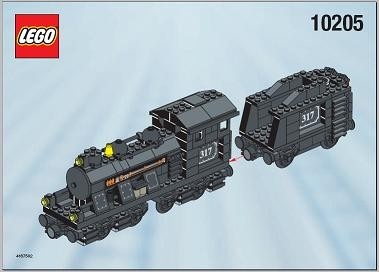 Set 10205-G - Treinen: My Own Train zonder doos- gebruikt