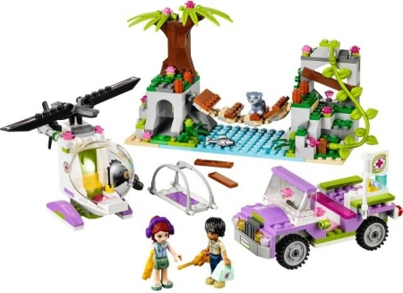 Set 41036-G Jungle Bridge Rescue gebruikt