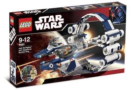 Set 7661 - Star Wars: Jedi Starfighter with Hyperdrive Booster Ring- Nieuw