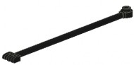 2375-11G Scharnier lengte 12 twee en drie vingers, pantograafhouder zwart gebruikt *