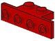 2436-5G Verbindingsplaat 1x2- 1x4 rood gebruikt *1L361
