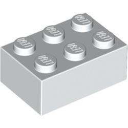 3002-1 Steen 2x3 wit NIEUW *5K0000