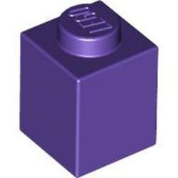3005-89 Steen 1x1 paars, donker NIEUW *1L003