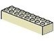 3007-33 Steen 2x8 geel, licht NIEUW *5K0000