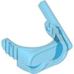 30090-14G Duikmasker transparant donkerblauw gebruikt *0L0000