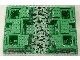 30271px2-6 Basisplaat 32x48x6 Kasteel met pad groen NIEUW *1W000
