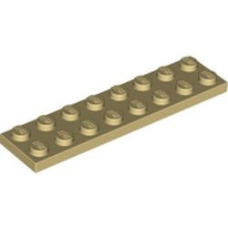 3034-2 Platte plaat 2x8 crème NIEUW *5K0000