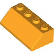 3037-110 Dakpan 45 graden 4x2 oranje, lichthelder NIEUW *1L151