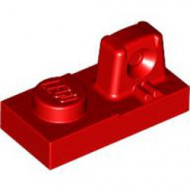 30383-5G Scharnierplaat 1x2- 1 houder bovenop rood gebruikt *1L297