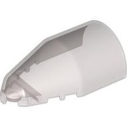 30384-13G Ruit 7x4x2 rond transparant zwart gebruikt *
