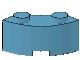 3063-72 Steen 2x2 gebogen (Macaroni) blauw, Maersk NIEUW *1L000