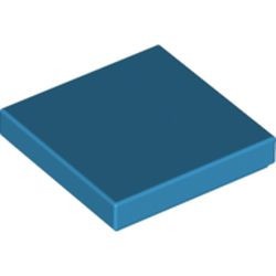 3068b-153 Tegel 2x2 blauw, donkerazuur NIEUW *1L118+19