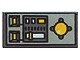 3069bpc1-85 Tegel 1x2 Controlepaneel voertuig grijs, donker (blauwachtig) NIEUW *