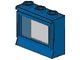 31-7G Raam 1x3x2- KLASSIEK met glas blauw gebruikt *1L0000