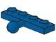 3184-7G Platte plaat 1x4 met trekhaak blauw gebruikt *0L000
