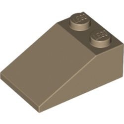 3298-69 Dakpan 33 graden 2x3 crème,donker NIEUW *1L000