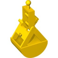 3489c01-3G Complete grijper (3 elementen) geel gebruikt *1W000