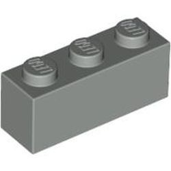 3622-9 Steen 1x3 lichtgrijs (klassiek) NIEUW *1L010